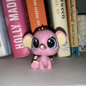 PINKY‎ PROBO ELEPHANT #256 - Authentic Littlest Pet Shop - Hasbro LPS Pink